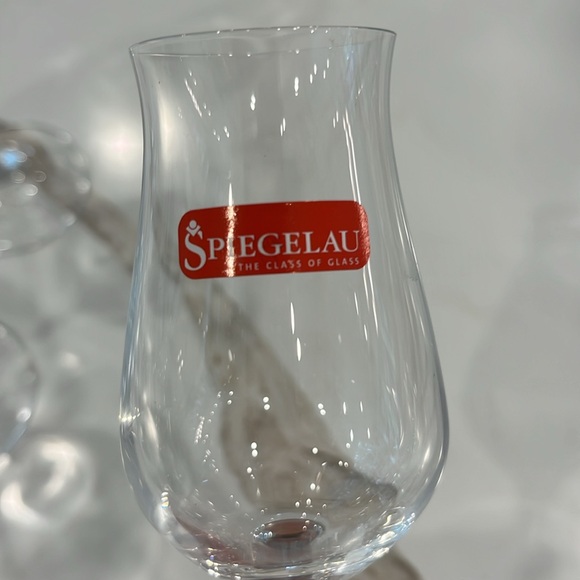 Set of 4 new Spenglau crystal digestif spirit glasses . - Picture 3 of 5